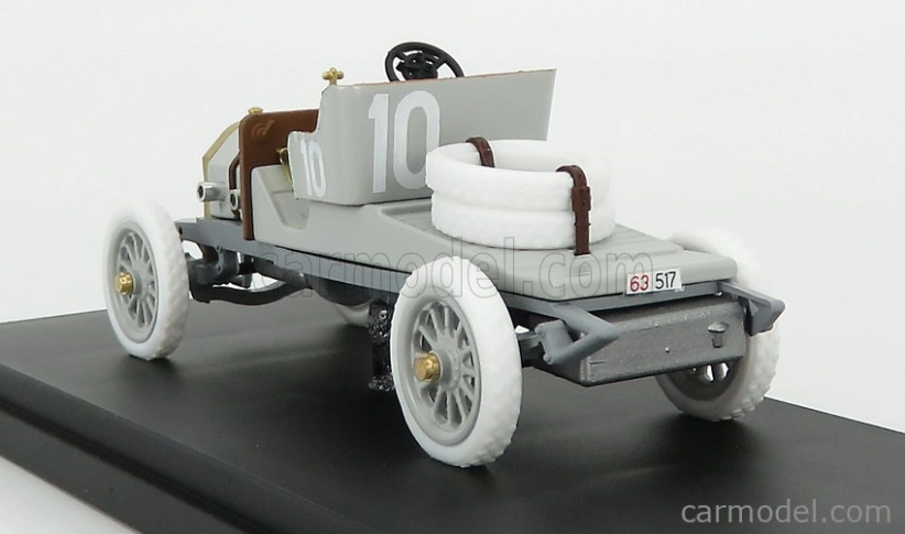 Rio-models Itala 35/40 Hp N 10 2nd Targa Florio 1906 E.graziani 1:43 Grey