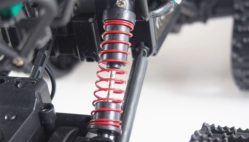 RC crawler CLIMBER s pásy i pneu, zelená