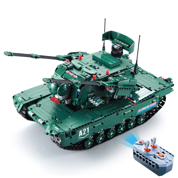 RC stavebnica CaDA Detech M1A2 Abrams 2 v 1