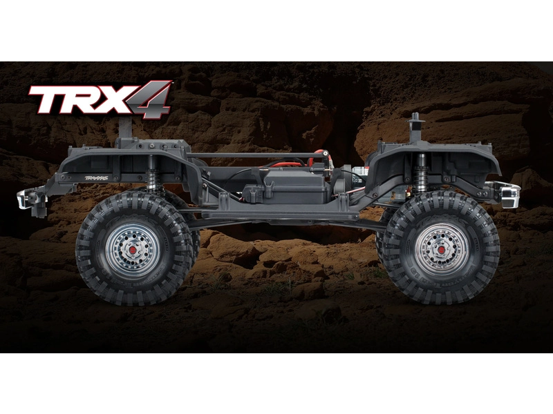 RC auto Traxxas TRX-4 Ford Bronco 1:10 TQi, červená