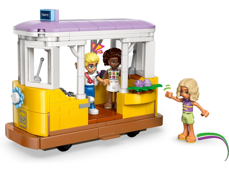 LEGO Friends - kaviareň plná rastlín a kvetinárstvo