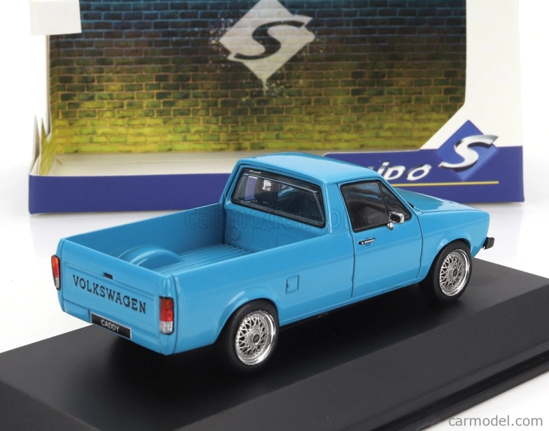 Solido Volkswagen Caddy Pick-up 1982 1:43 Blue