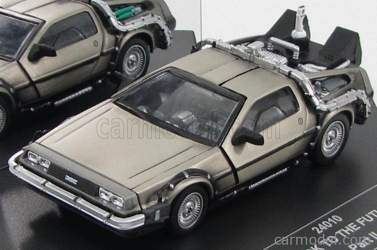 Vitesse De lorean Time Machine - Ritorno Al Futuro 2 - Back To The Future 2 1:43 Silver