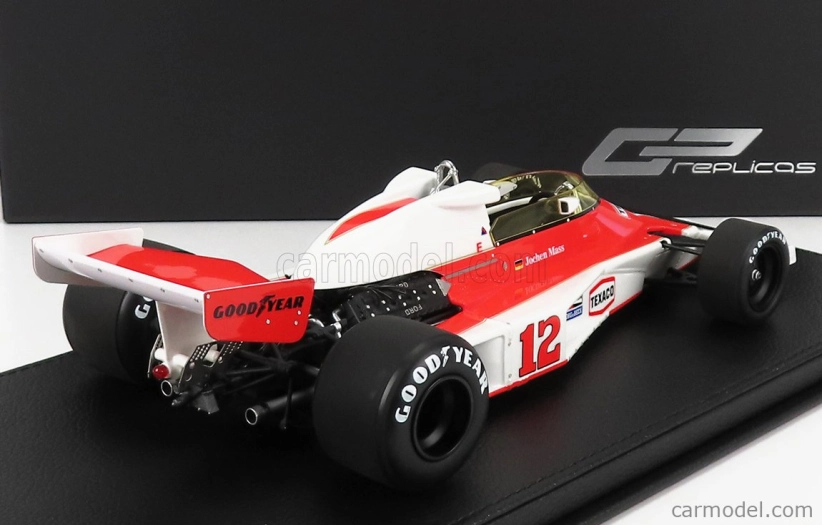 Gp-replicas Mclaren F1 M23 Ford Cosworth Marlboro Mclaren Team N 12 1:18, červená