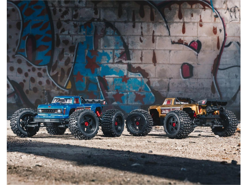RC auto Arrma Outcast 4S V2 BLX 1:10 4WD RTR, bronzová