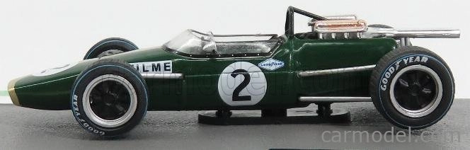 Edicola Brabham F1 Repco Bt24 N 2 Majster sveta Sezóna 1967 Denis Hulme 1:43 Zelené zlato