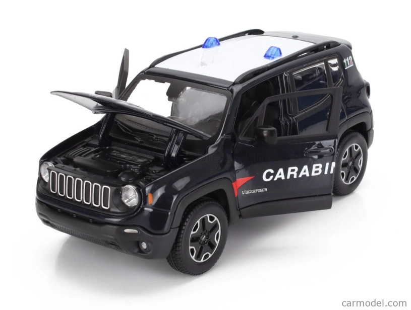Maisto Jeep Renegade Carabinieri 2017 1:24 Blue