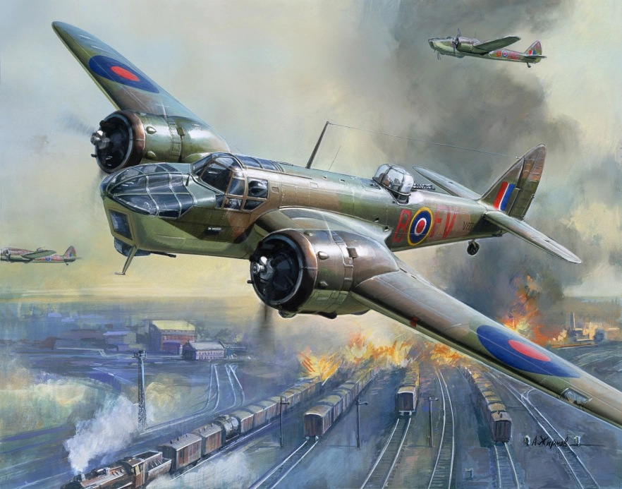 Zvezda Snap Kit - Bristol Blenheim IV (1:200)