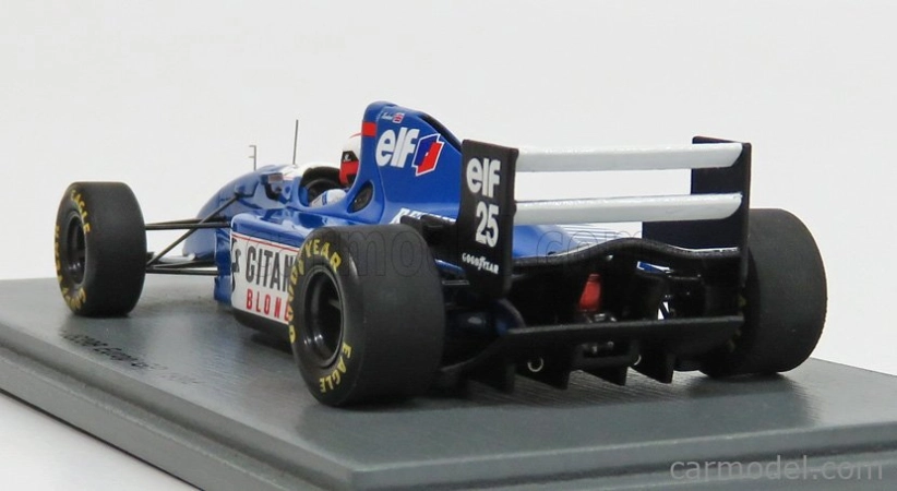 Spark-model Ligier F1 Js39b N 25 Europe Gp 1994 Johnny Herbert 1:43 Modrá biela