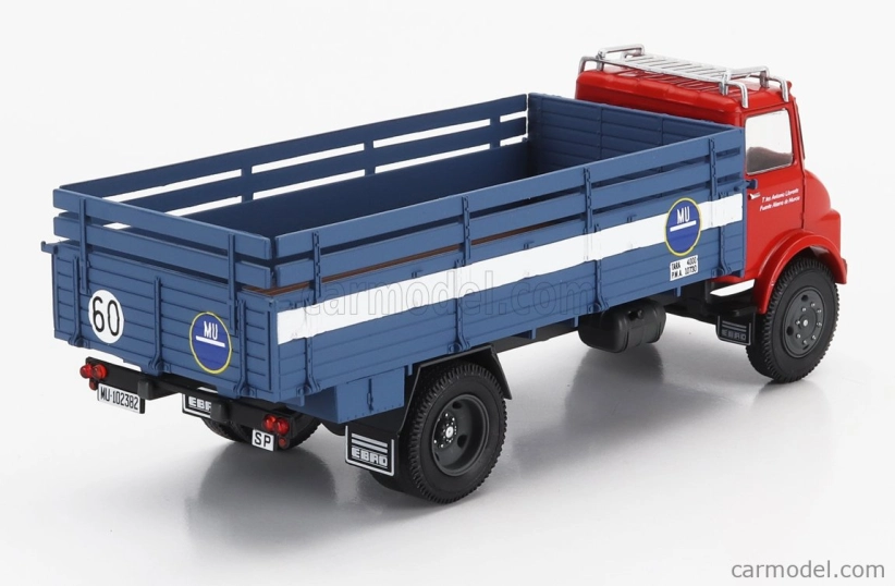Edicola Ebro C700 Truck 2-assi 1964 1:43 červená modrá biela