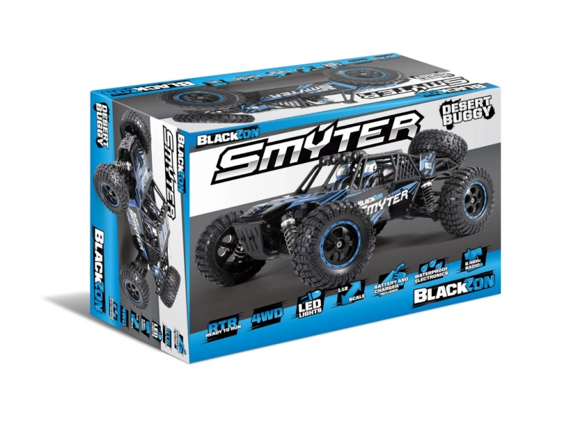 Smyter DB 1/12 4WD Electric Desert Buggy – modrý