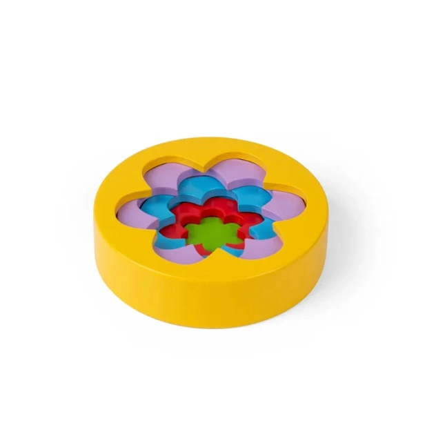 Bigjigs Toys Skládací květinová věž