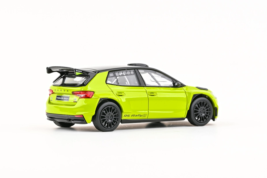 Abrex Škoda Fabia IV RS Rally2 (2022) 1:43 - Zelená Mamba