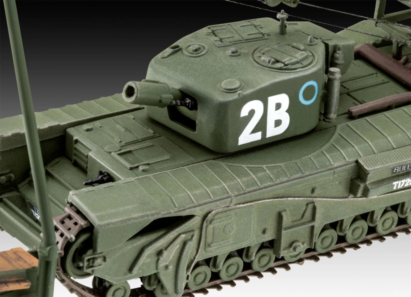 Plastikový modelKit tank 03297 - Churchill A.V.R.E. (1:76)
