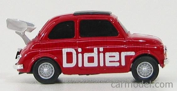 Brumm Fiat 500 N 28 Didier - 30th Anniversary Brumm 1:43 Red