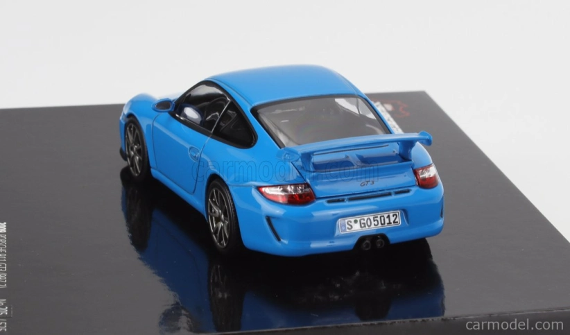 Minichamps Porsche 911 997-2 Gt3 Coupe 2009 1:43 Blue
