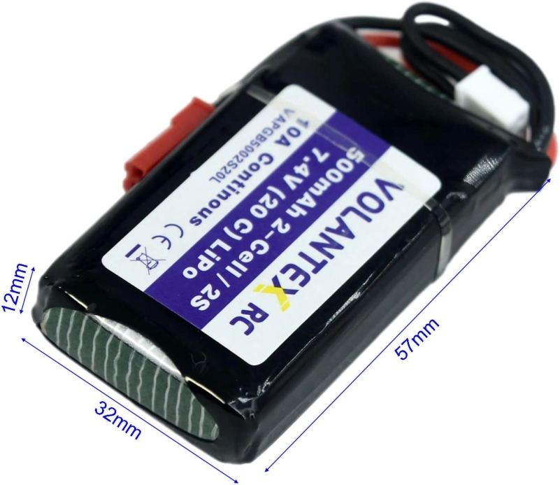 Li-Pol batéria 7,4 V 500 mAh pre Volantex | RCprofi.sk