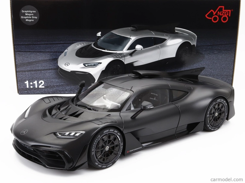 Nzg Mercedes benz One Amg (c298) 2023 1:12 Grafitově Šedé Magno