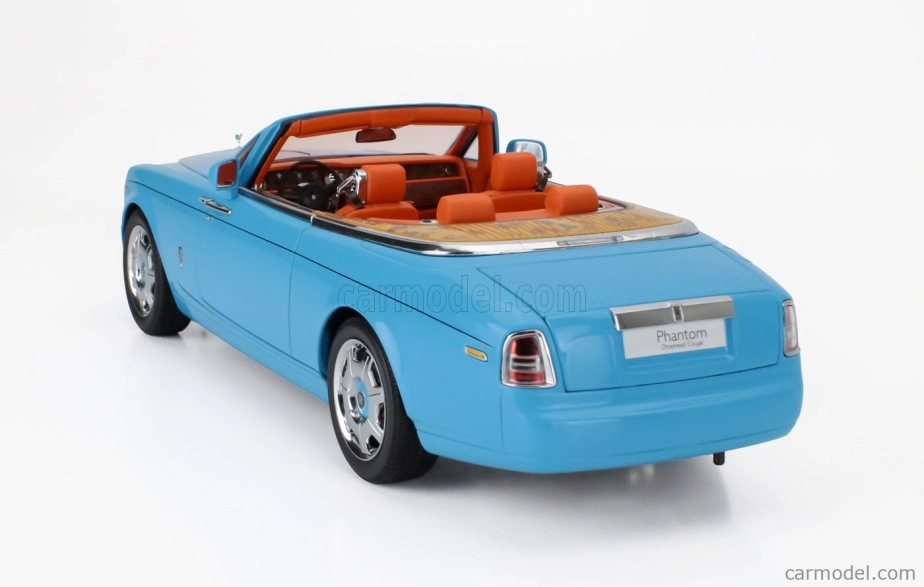 Kyosho Rolls royce Phantom Drophead Cabriolet 2-dverový 2013 1:18 Light Blue