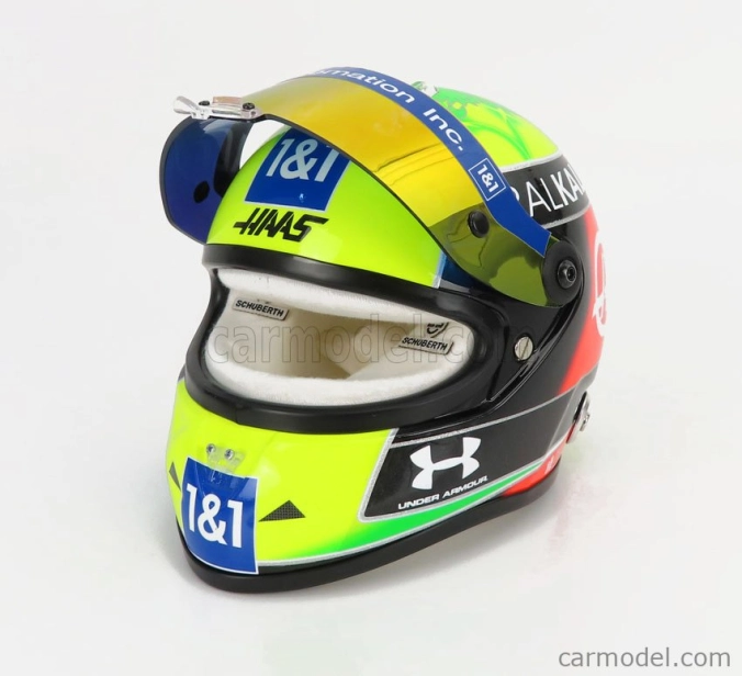 Mini helmet Schuberth helma F1 Vf-21 Team Uralkali N 47 1:2