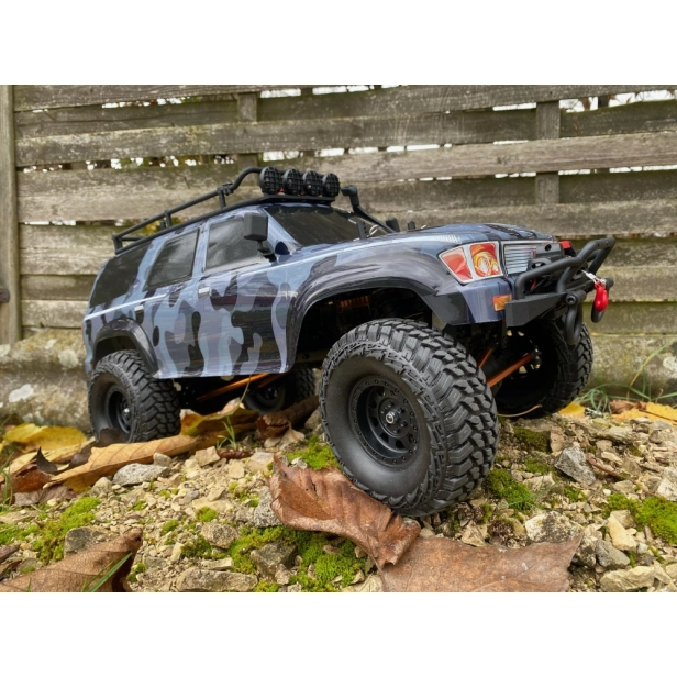 RC auto DF-4S Crawler 2023, kamufláž
