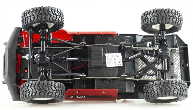 RC auto Pick-up Truck, červené