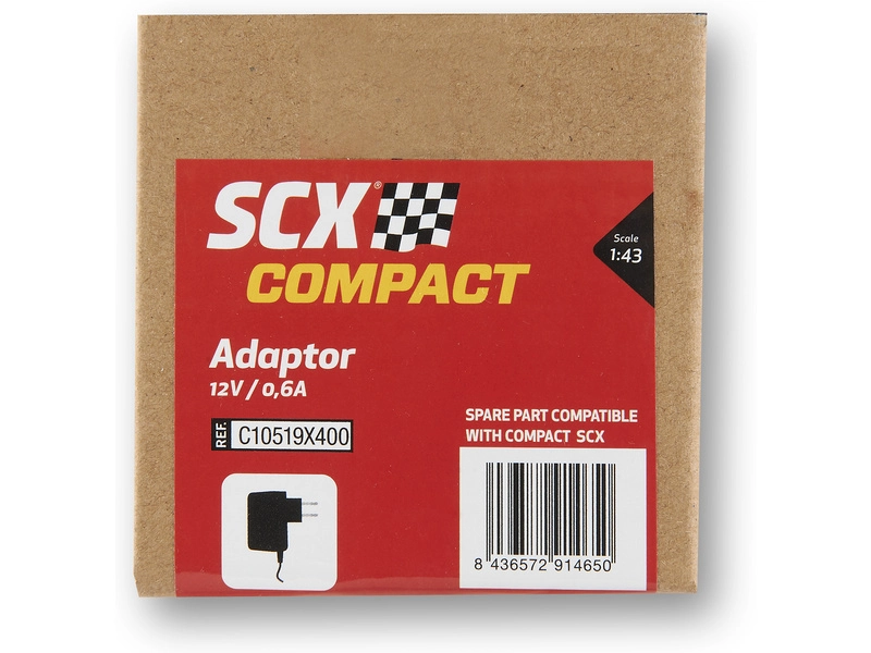 SCX Compact – napájanie 12 V/0,6 A