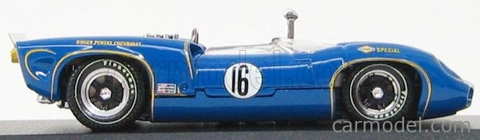 Najlepší model Lola T70 Spider N 16 St.jovite 1966 M.donohue 1:43 Blue
