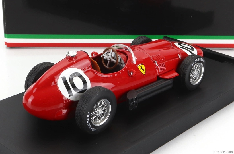 Brumm Ferrari F1  801 N 10 3rd British Gp 1957 M.hawthorn 1:43 Red