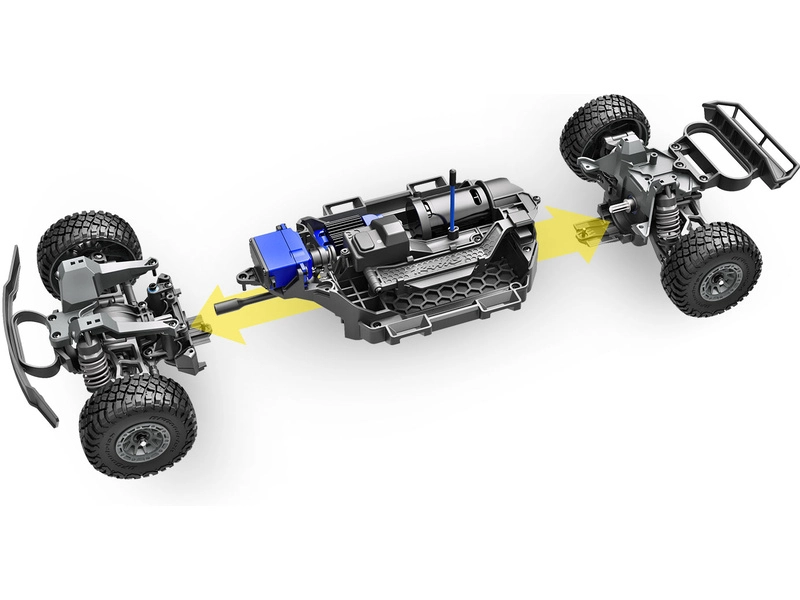 Traxxas Mini Slash 1:12 BL-2s 4WD RTR zelený