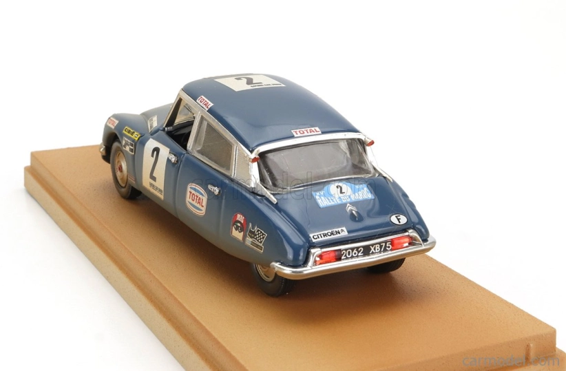 Rio-models Citroen Ds21 N 2 4th Rally Marocco Dirty Version 1971 Bob Neiret - Jacques Terramorsi 1:43 Modrá