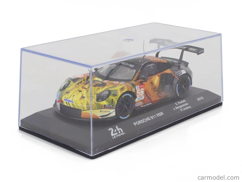 Edicola Porsche 911 991 Rsr 4.0l Team Project N 56 Winner Lmgte Am Class 24h Le Mans 2019 Jorg Bergmeister - Patrick Lindsey - Egidio Perfetti 1:43 Rôzne