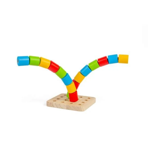 Bigjigs Toys Balančné valčeky na podstavci – poškodený obal