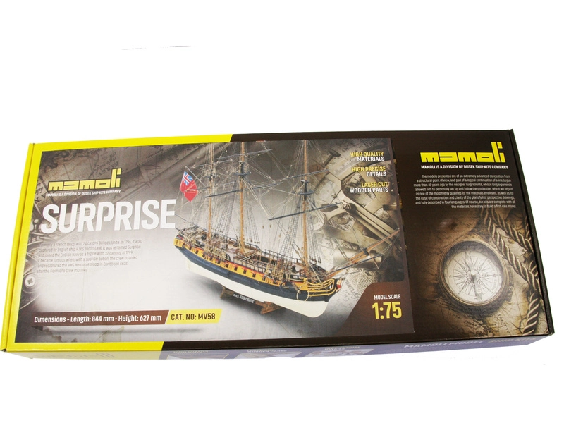 MAMOLI H.M.S. Surprise 1796 1:75 kit