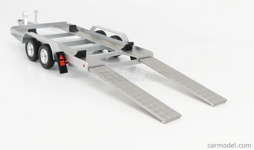 Ixo-models Príslušenstvo Carrello Trasporto Auto - Príves na prepravu áut Strieborné kolesá - auto nie je súčasťou balenia 1:18 Silver Black