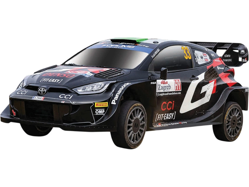 Bburago Toyota Yaris Gr Rally1 Team Gazoo Racing Wrt (night Version) N 33 Rally 2024 Elfyn Evans - Scott Martin 1:43 Black