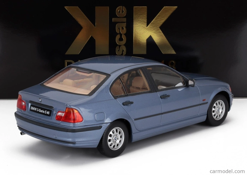 BMW radu 3 (e46) 1999 1:18 Light Blue Met