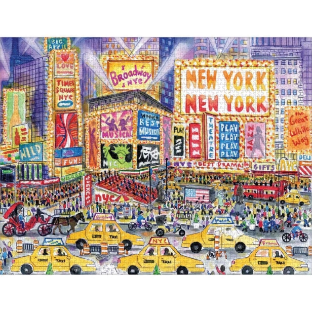 Galison Puzzle Světla na Broadwayi 2000 dílků
