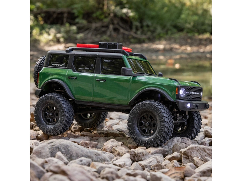 RC auto Axial SCX24 Ford Bronco 2021 1:24 4WD RTR, červená