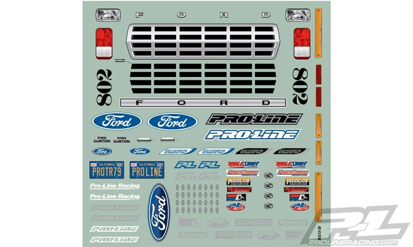 Karoséria číra 1979 Ford F-150 Race