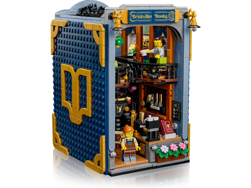 LEGO Icons - Knižní zarážka: Knihkupectví