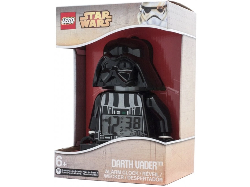 LEGO hodiny s budíkem - Star Wars Darth Vader