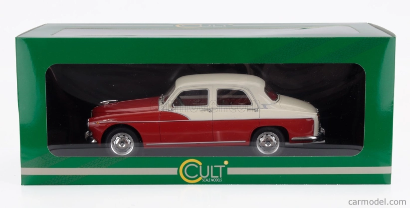 Modely v mierke Alfa romeo 1900 Super Berlina 1958 1:18 Červená Biela