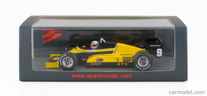 Spark-model ATS F1 D6 N 9 Long Beach Gp 1983 Manfred Winkelhock 1