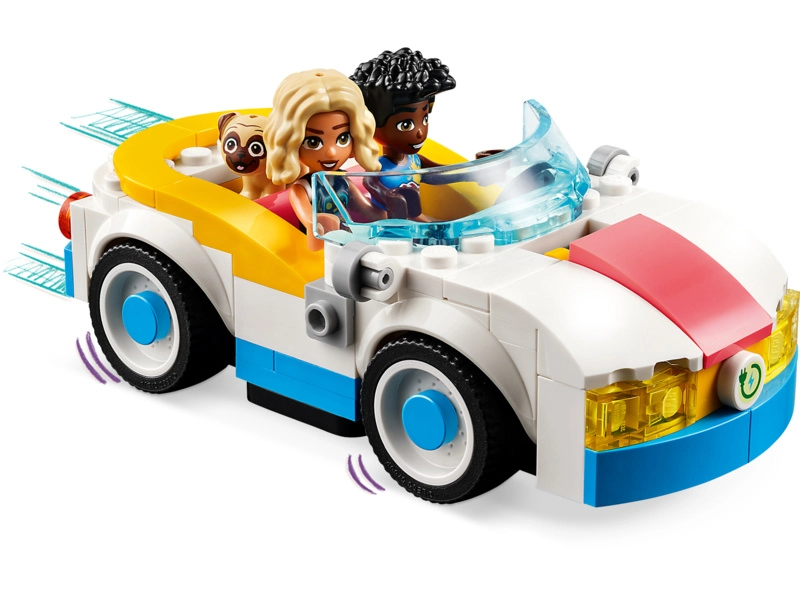 LEGO Friends - Elektrické auto s nabíjačkou