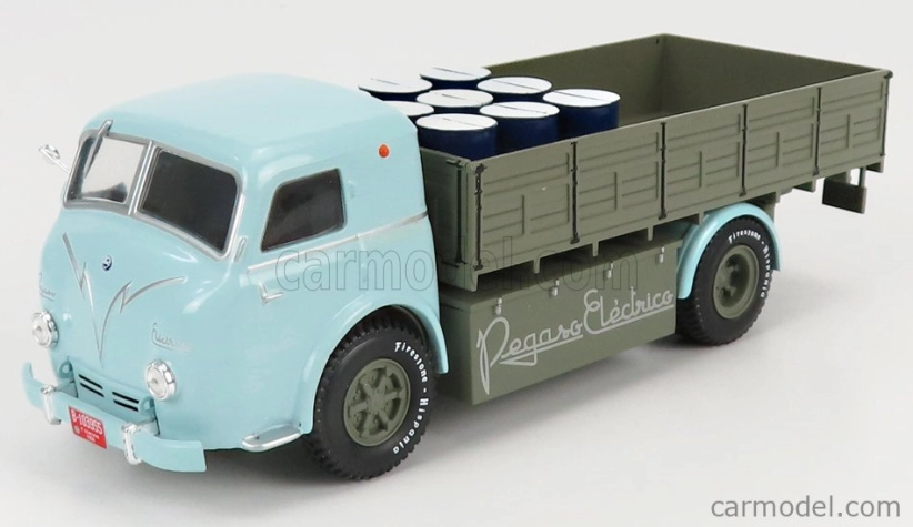 Edicola Pegaso Z-1601 Truck Electrico 1952 1:43 Light Blue Grey