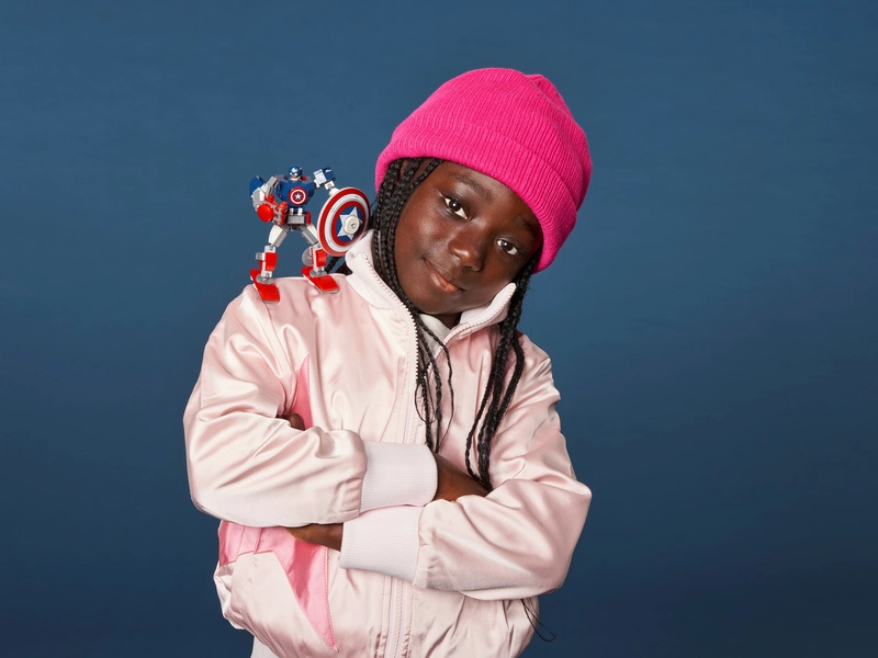 LEGO Super Heroes - Kapitán Amerika v obrnenom robotovi