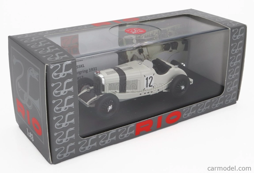 Rio-models Mercedes Benz Sskl Spider N 12 German Gp 1931 Otto Merz 1:43 Biela