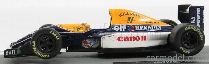 Edicola Williams F1 Renault Fw15 Elf N 2 Alain Prost Sezóna 1993 Majster sveta 1:43 Modrá Žltá Biela