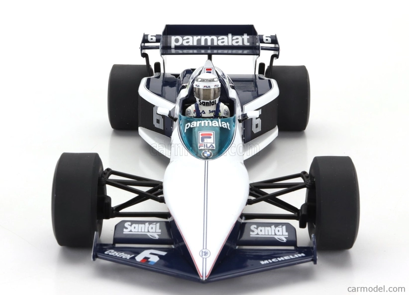 Mcg Brabham F1 Bt52 Parmalat N 6 Winner South African Gp 1983 Riccardo Patrese 1:18 Bílá Modrá